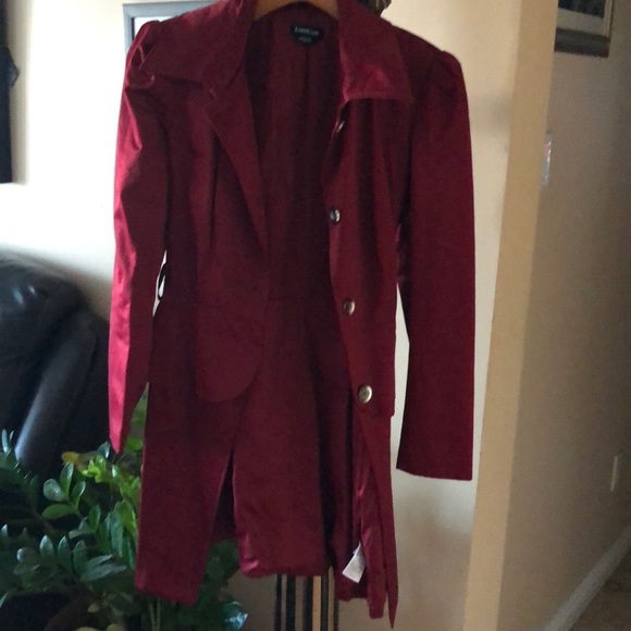 bebe Jackets & Blazers - Bebe burgundy trench coat